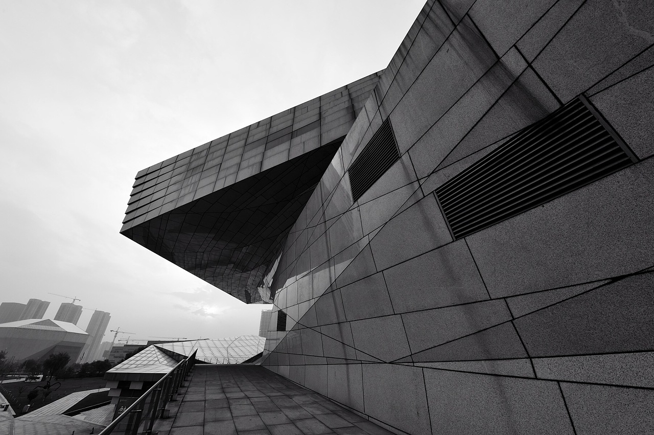 建筑抽离系列之二. 太原美术馆