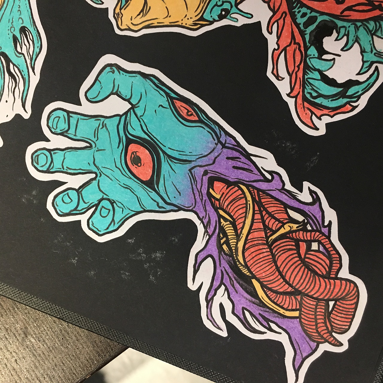 魔爪newschool文身图案