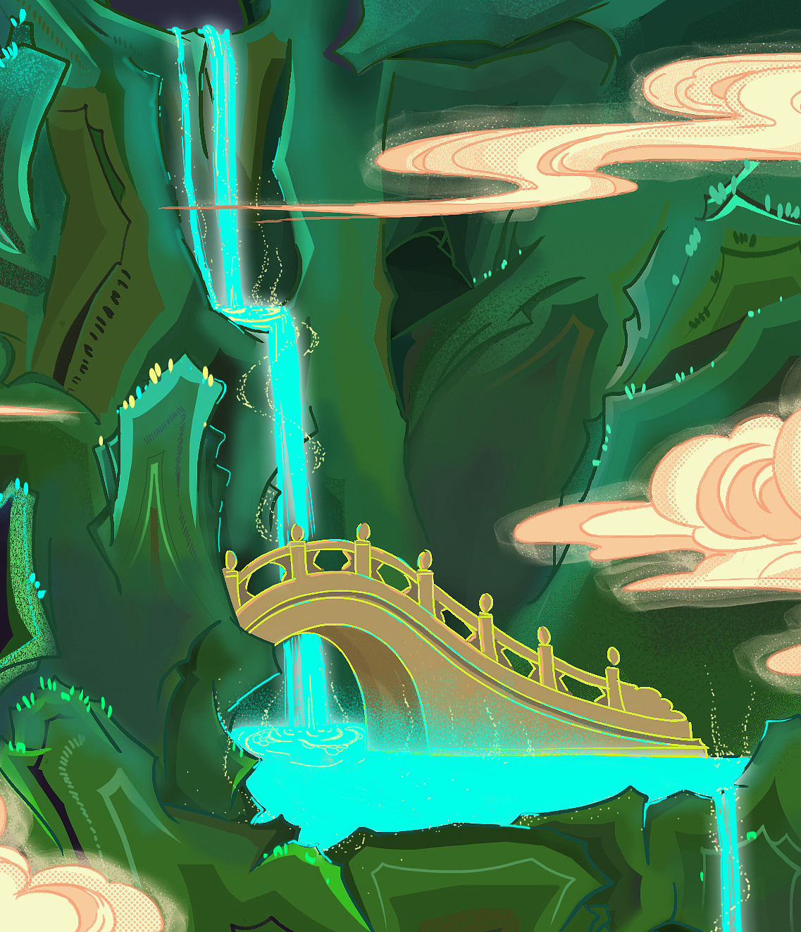 江南好（图ZMTY3MDQwNDQ4） - 商业插画 - 站酷设计师文月Ann原创素材 - 站酷ZCOOL