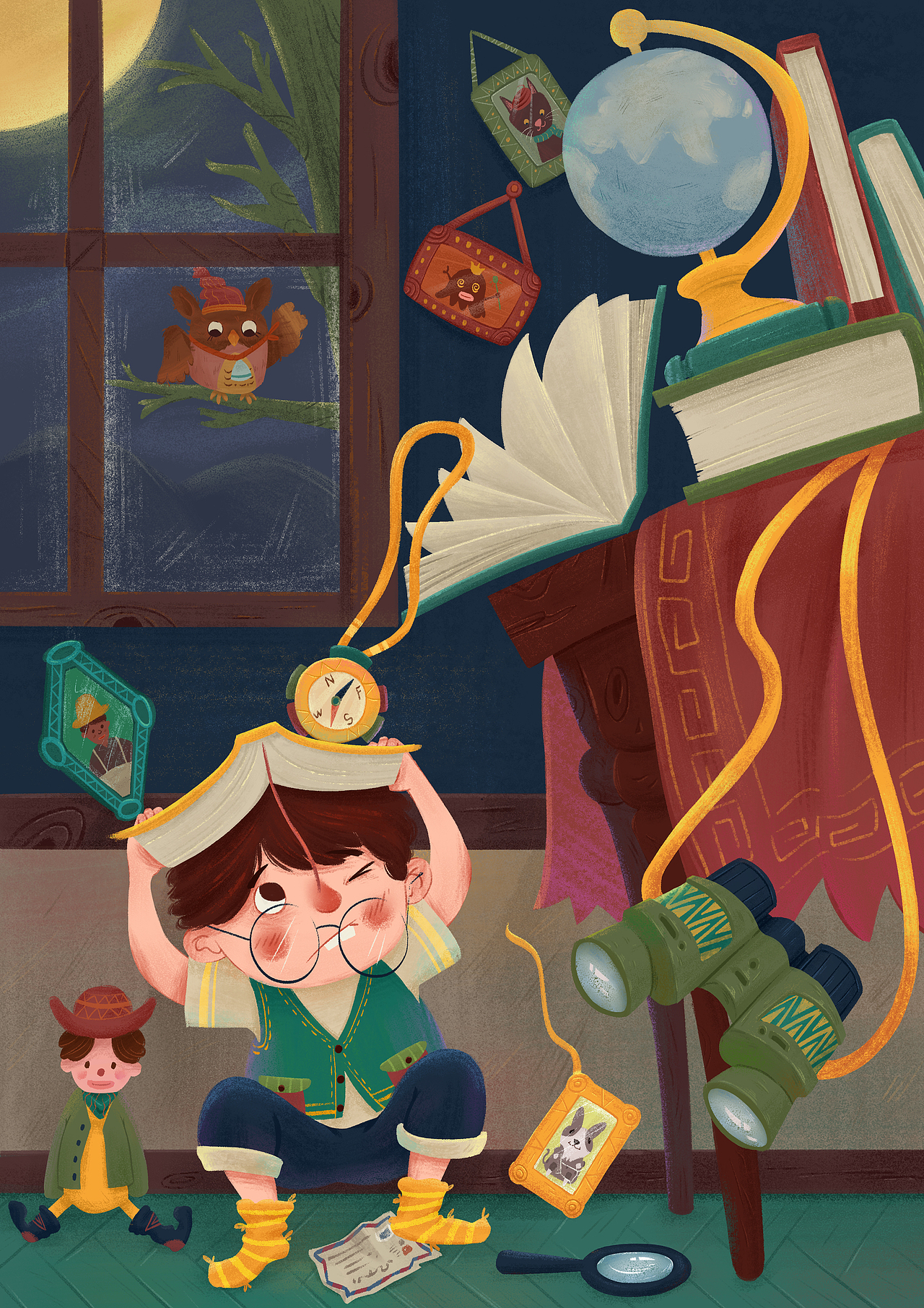 入职作品分享（图ZMjI1OTE1OTE2） - 儿童插画 - 站酷设计师小肖肖原创素材 - 站酷ZCOOL