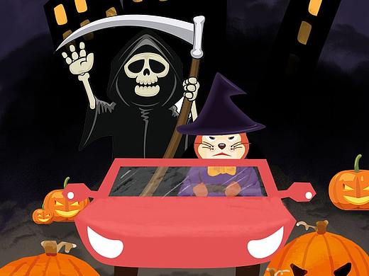 萬圣節(jié)（個人主頁-ZMzExNDc2Mjg=） - 品牌 - 站酷設計師趙趙1號原創(chuàng)素材 - 站酷ZCOOL