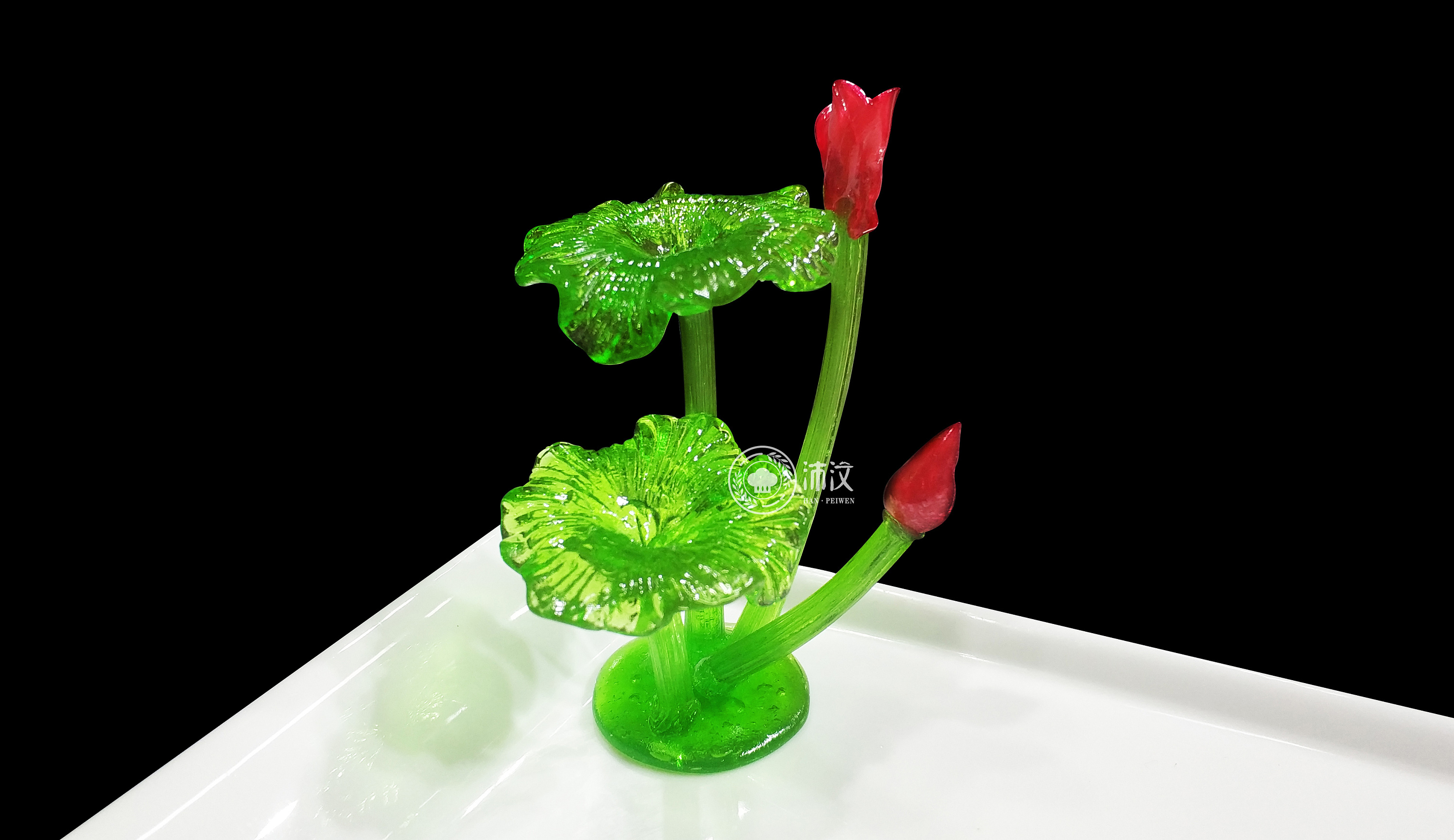 沛汶·糖艺与中餐的交集-可以吃的盘饰?基础版