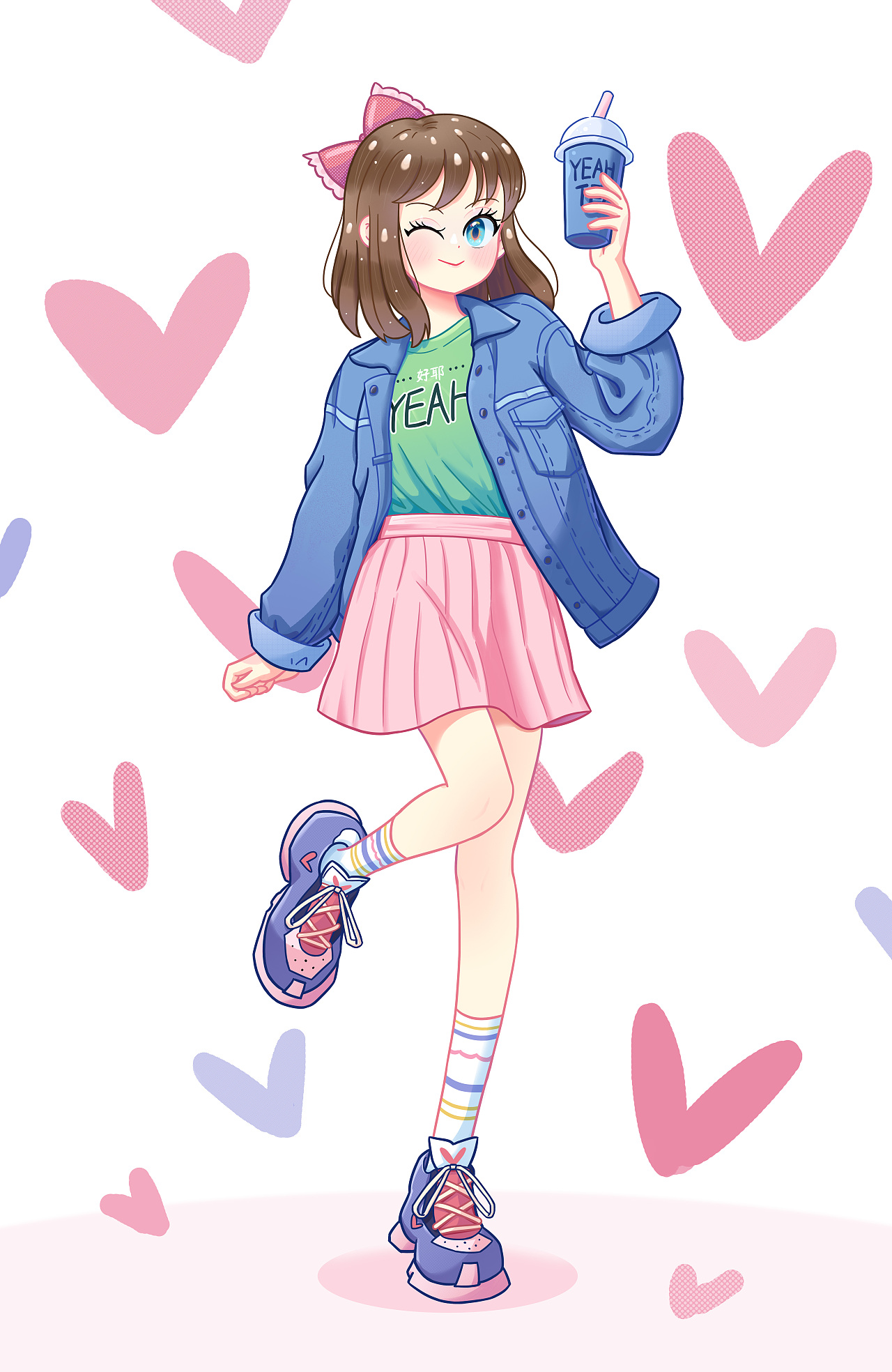 软萌风格美少女系列请收下今日份可爱吧