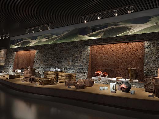 商道漫漫展厅设计