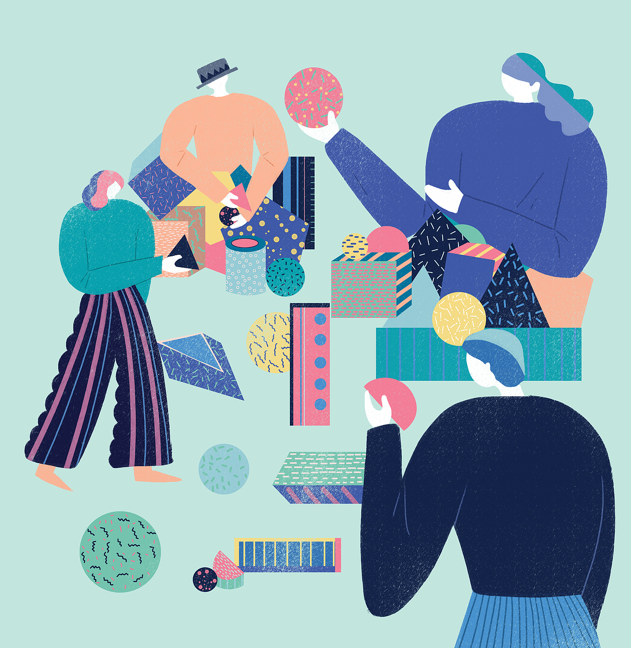近期插画汇总（图ZMjcyODQzMzU2） - 商业插画 - 站酷设计师插画师拖把原创素材 - 站酷ZCOOL