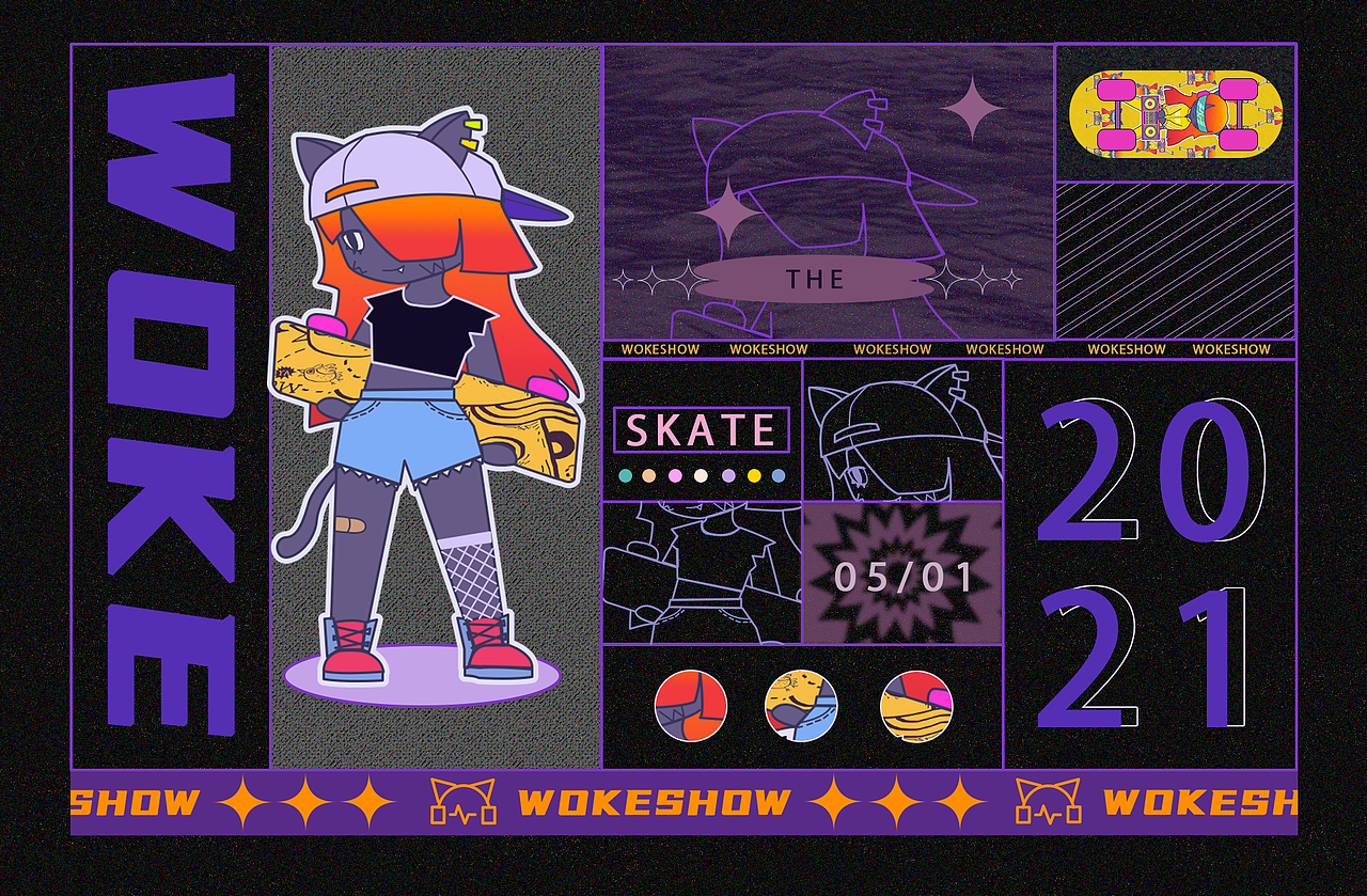 星巢沃克秀剧场-IP形象设计（图ZMjU0NTkwNzEy） - IP形象 - 站酷设计师猛喝粥原创素材 - 站酷ZCOOL