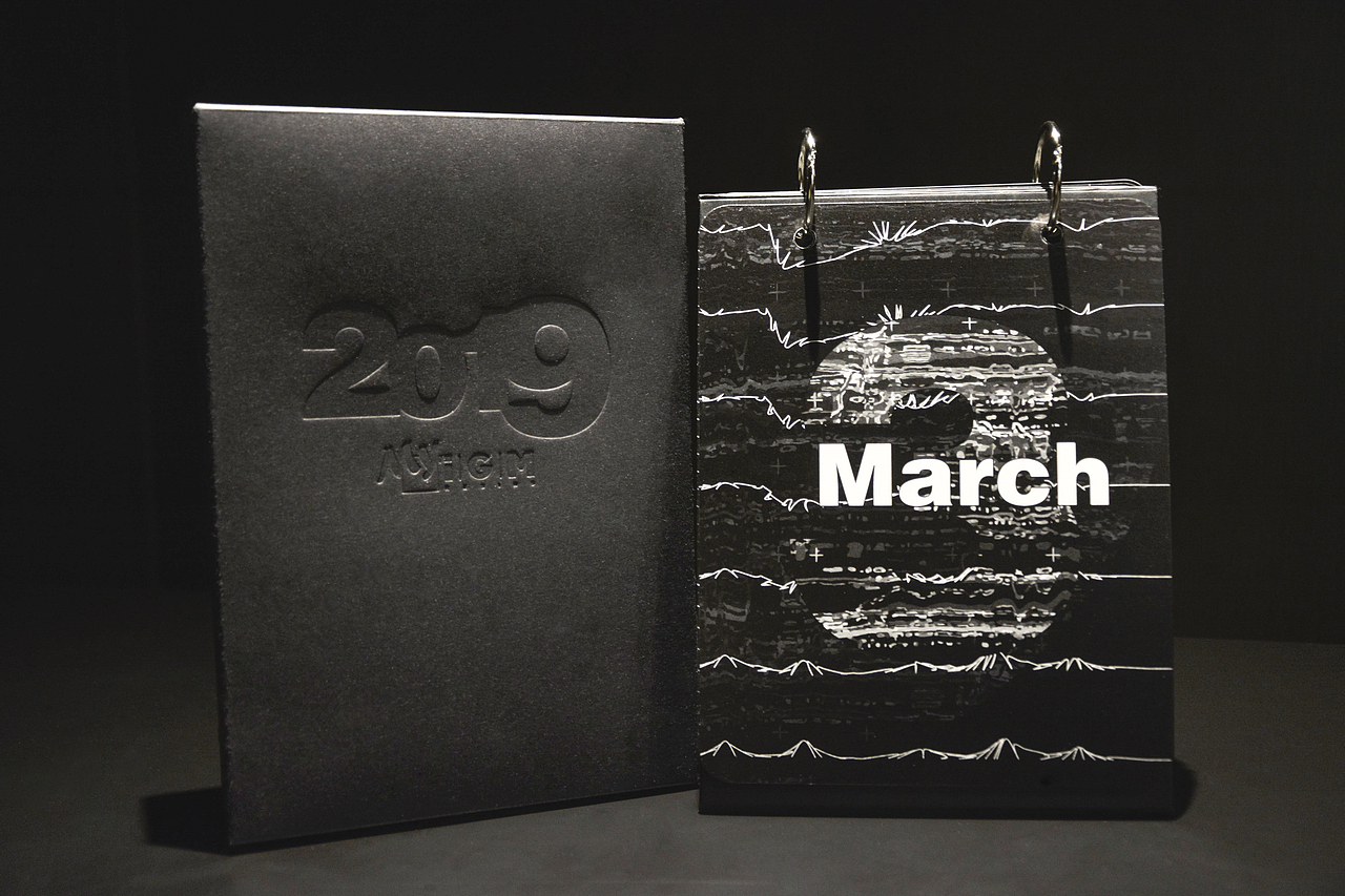 故障化学风-MY IGM 2019年历设计