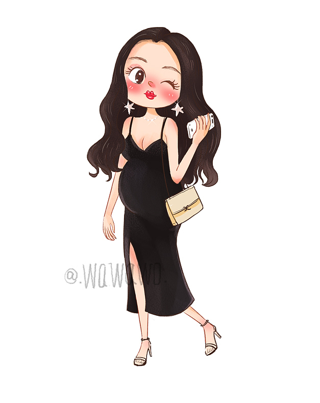 我们都当妈妈了（图ZMTYxMzM2MjQ4） - 商业插画 - 站酷设计师冰糖又葫芦原创素材 - 站酷ZCOOL