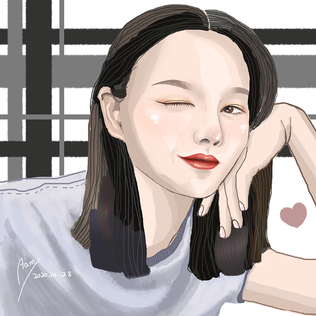 手绘人物练习（图ZMjI5ODkwMTE2） - 创作习作 - 站酷设计师狗娃妹子原创素材 - 站酷ZCOOL