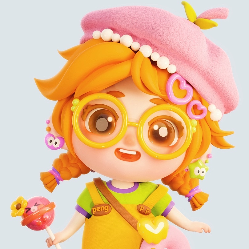 哈喽 我是小P吖～（图ZMzQ5MjE5OTky） - 人物/生物 - 站酷设计师pengpeng彭彭nn原创素材 - 站酷ZCOOL