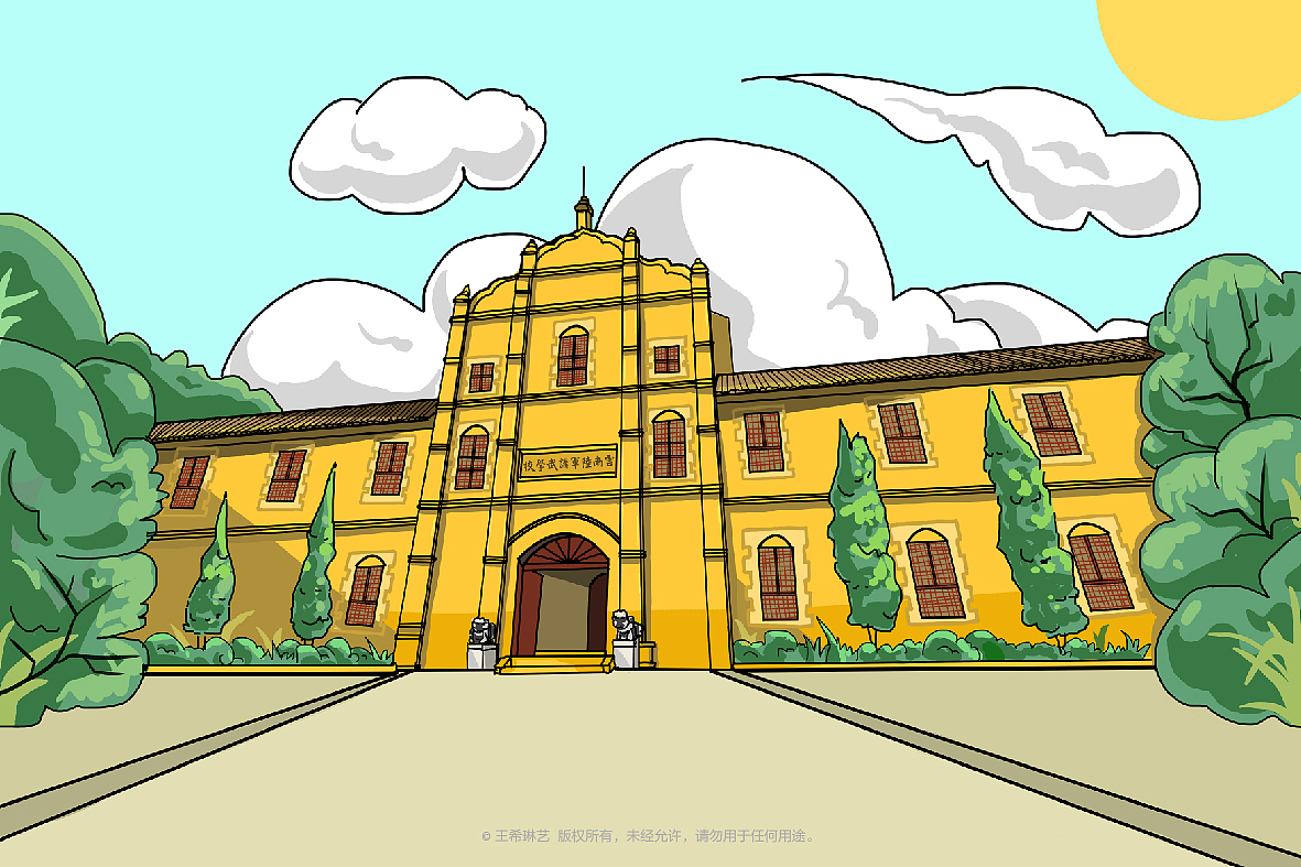 昆明建筑（图ZMTkyMTI4MzMy） - 商业插画 - 站酷设计师Celine希琳原创素材 - 站酷ZCOOL