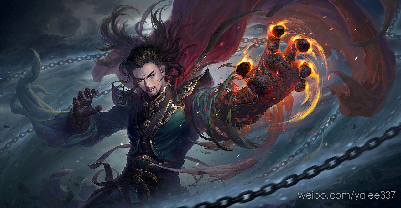 绿袍（图ZNDY5NzczODg=） - 商业插画 - 站酷设计师lee337原创素材 - 站酷ZCOOL
