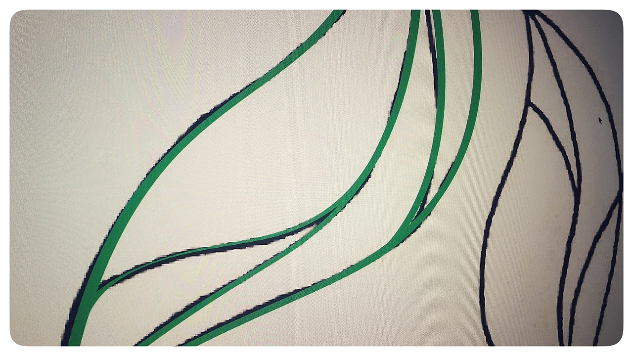 【手绘—电脑—手绘】舍枋手绘新年贺卡创意