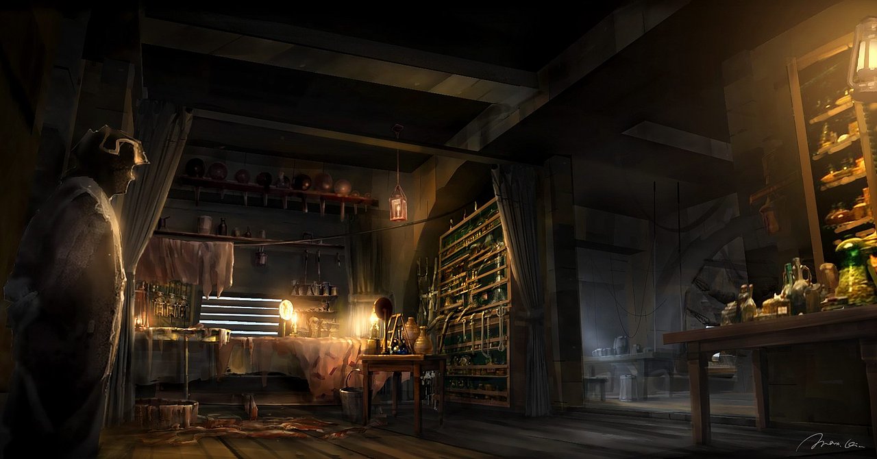刺客信条3概念艺术（图ZODQ4MjgzNg==） - 艺术插画 - 站酷设计师max_qin原创素材 - 站酷ZCOOL