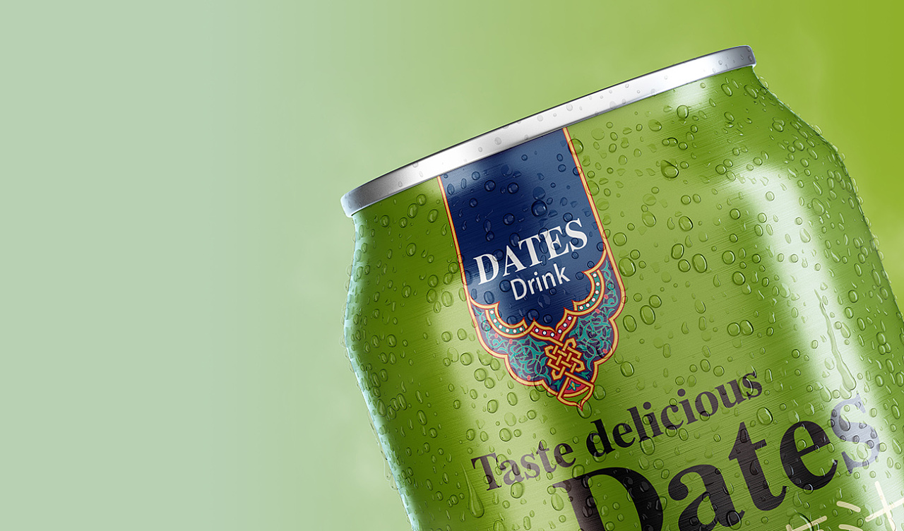 椰枣汁包装|平面|包装|朗晨 - 原创作品 - 站酷 (zcool)