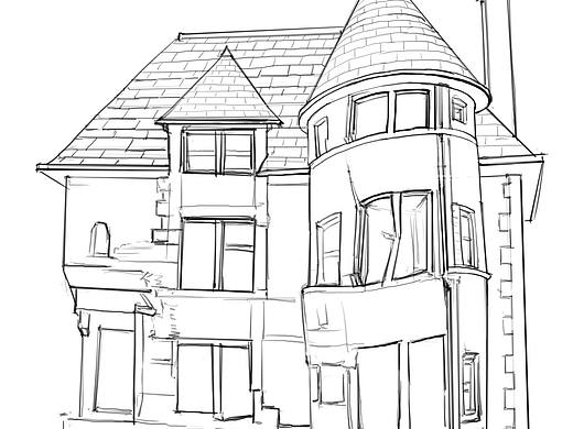 杂七杂八——小房子2（个人主页-ZNjMwOTE4OTY=） - 创作习作 - 站酷设计师LYS啊妖原创素材 - 站酷ZCOOL