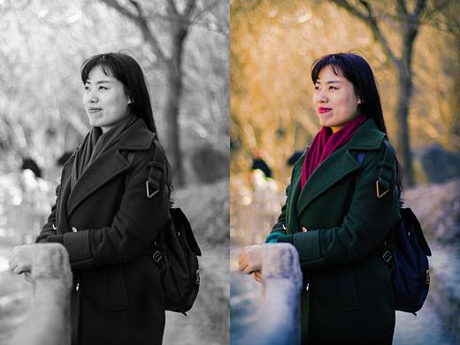 帮朋友的妈妈修一下图