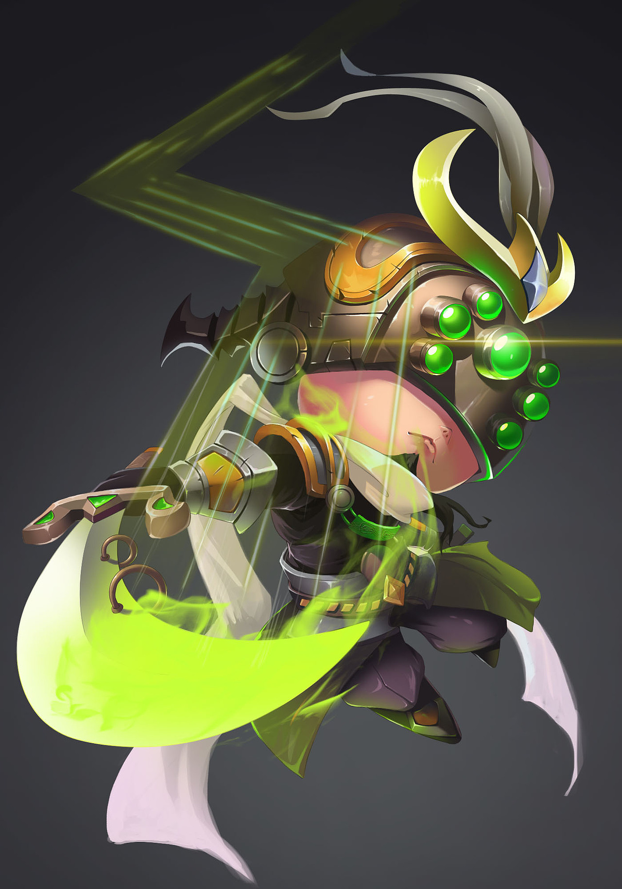 盖伦|插画|游戏原画|老河漫画_原创作品-站酷zcool