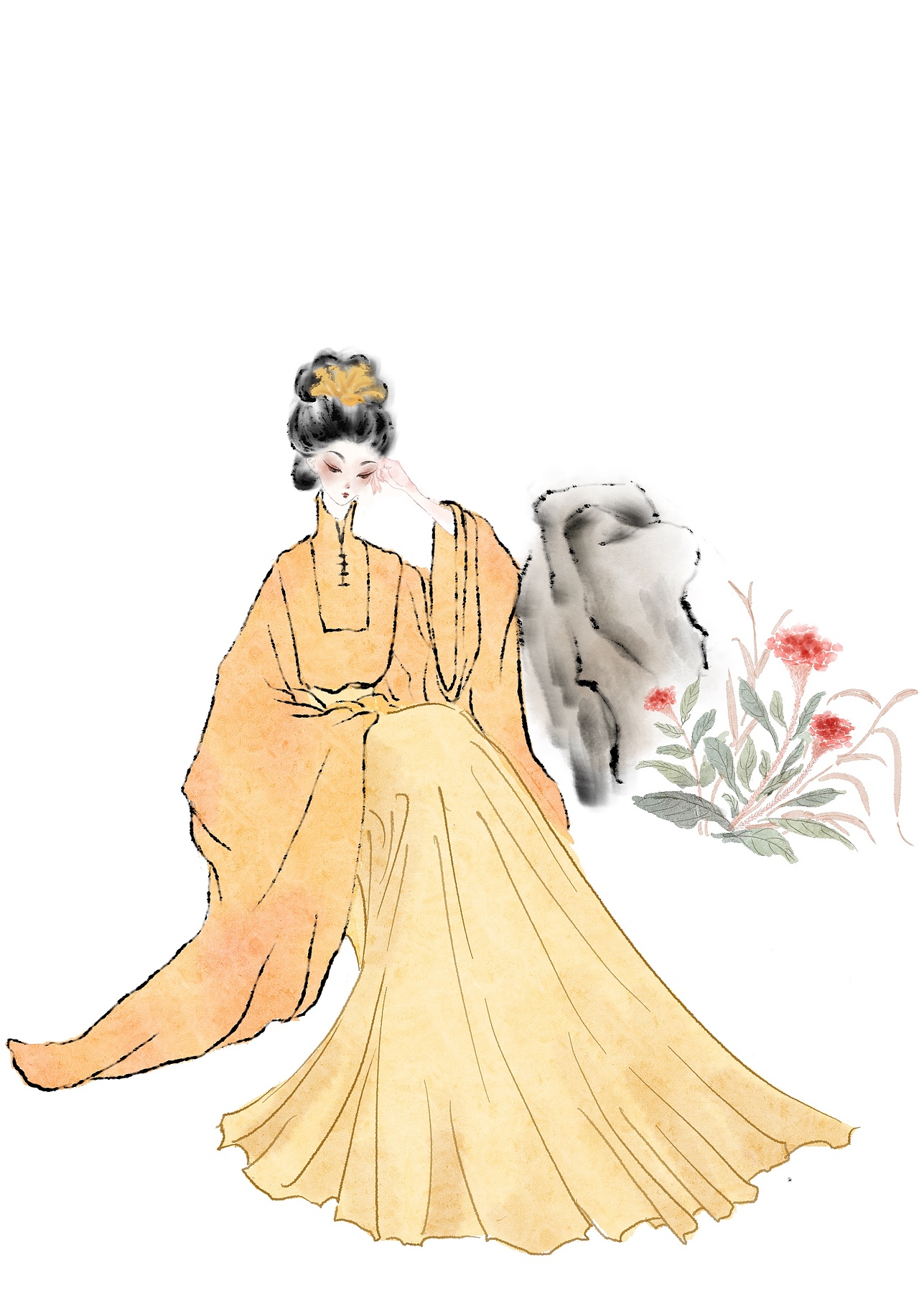 红楼之十二花神（图ZMzExODI4OTU2） - 创作习作 - 站酷设计师米菽尔原创素材 - 站酷ZCOOL