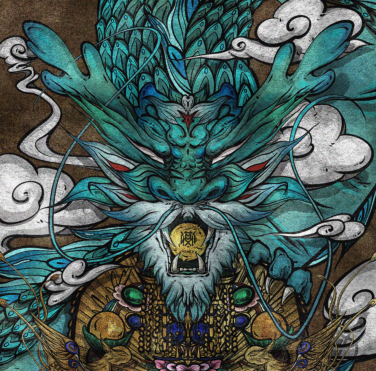 东海龙王 br>  海龙王名敖广,是司雨之神,居于东海海底水晶宫,为所有