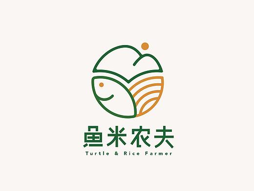 鱼米农夫 LOGO设计