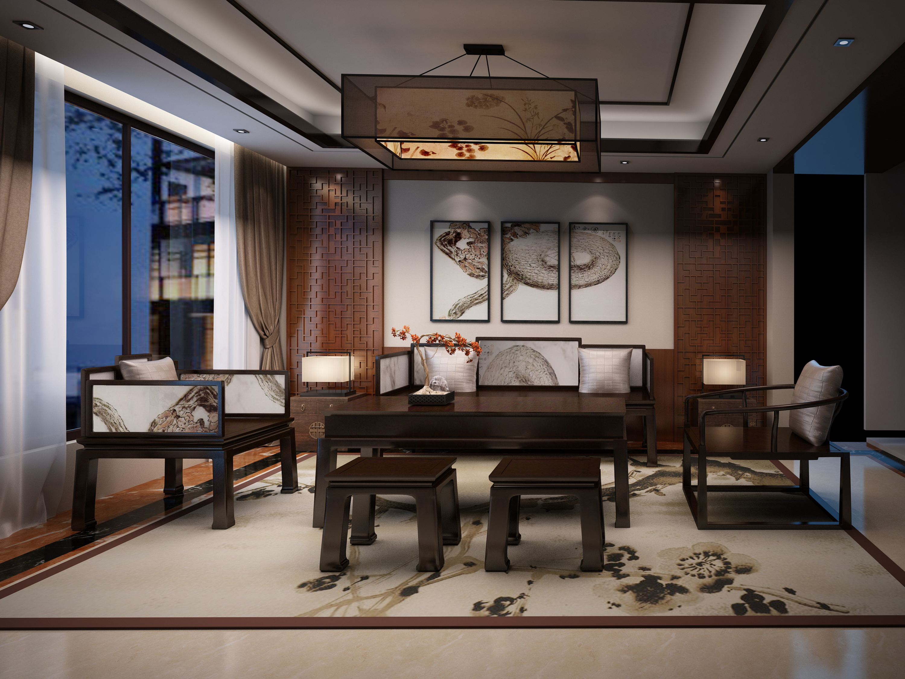 《徽韵》-新中式家具设计