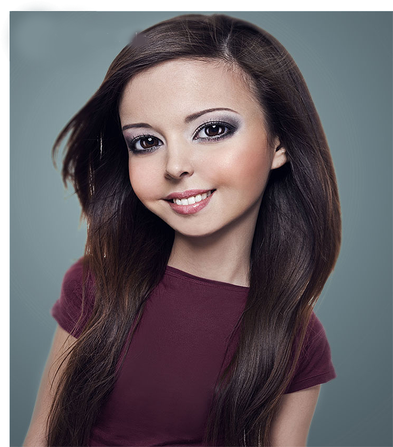 ps教程——大头娃娃特效