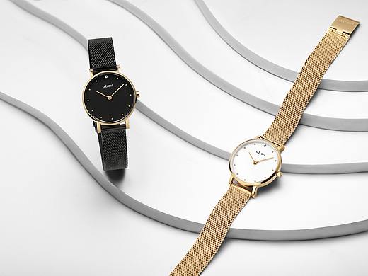 爱彼雅手表产品的一组线下灯箱海报拍摄