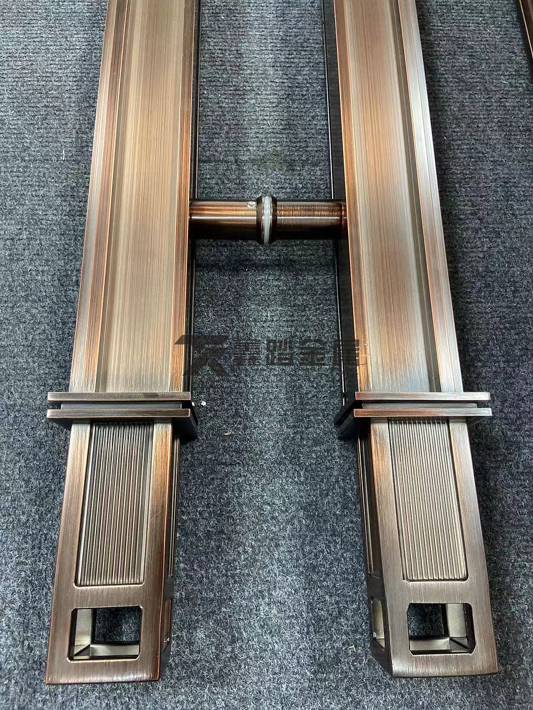 红古铜不锈钢拉手、304红古铜大门镀铜ktv把手营造新奇