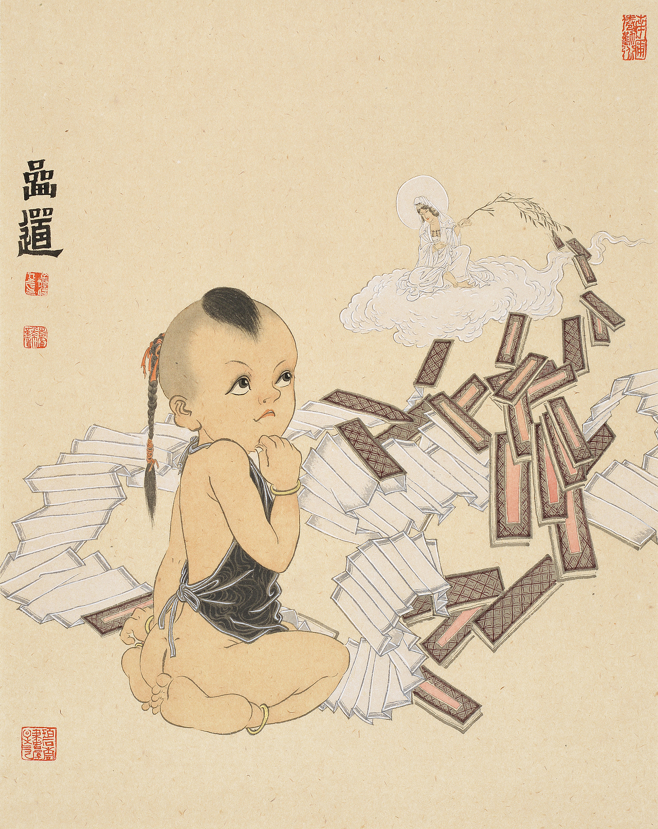 《婴戏图》之类作品欣赏