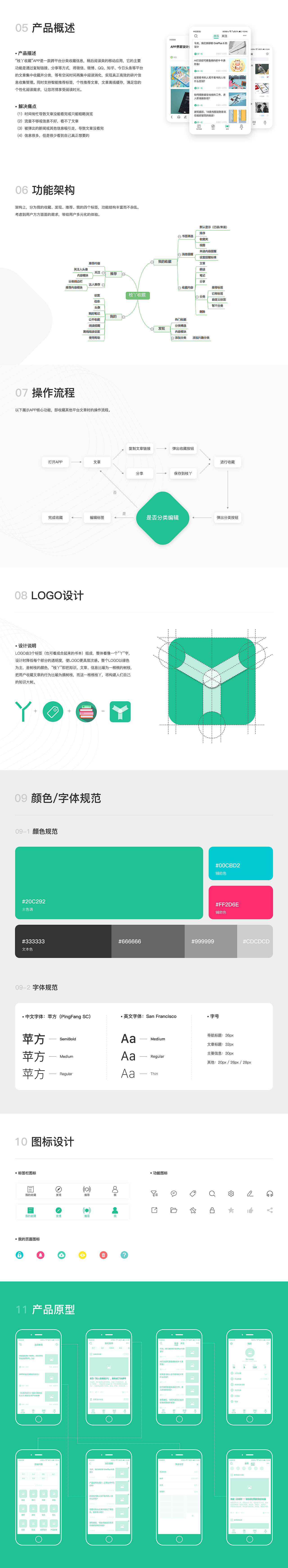 云收藏类APP交互展示