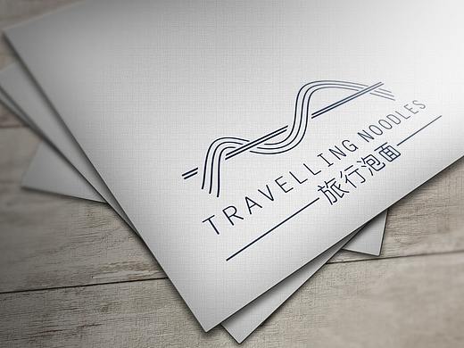 方便面食品LOGO设计案《旅行的泡面》