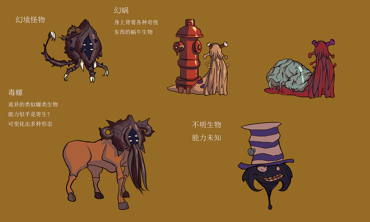 分裂（图ZMTE0OTkxNDcy） - 概念设定 - 站酷设计师六条大魔王原创素材 - 站酷ZCOOL