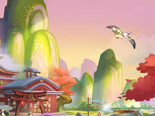 Q版場景（個人主頁-ZMzgwNjc1MTY=） - 游戲原畫 - 站酷設(shè)計師小超chao原創(chuàng)素材 - 站酷ZCOOL