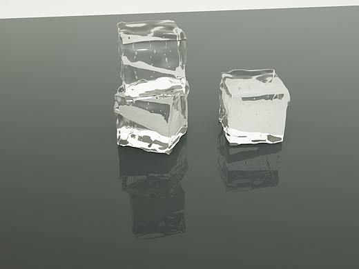 3D作品-冰块（个人主页-ZNDQxNDYyNDQ=） - 其他三维 - 站酷设计师是百达通原创素材 - 站酷ZCOOL