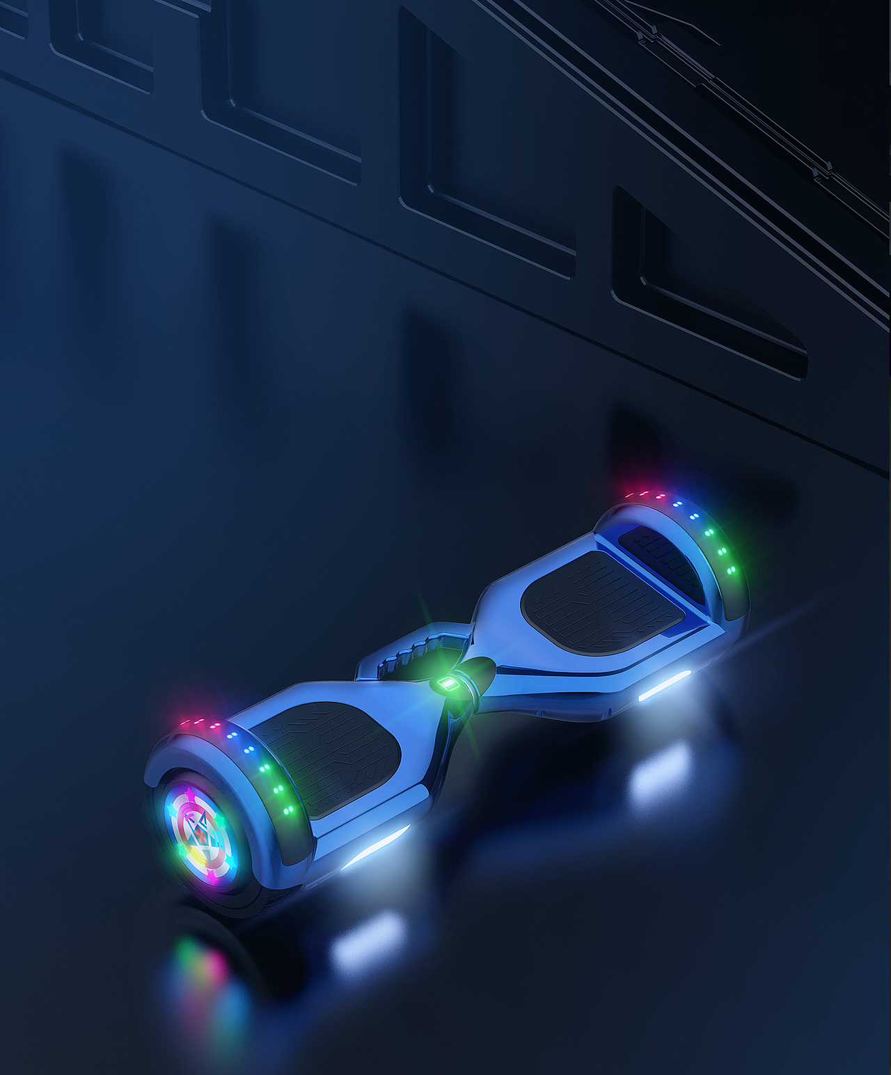 哈罗车服 电动平衡车 建模+渲染+精修（图ZMjExNjEyMTU2） - 电商 - 站酷设计师魔创视觉_渲染师原创素材 - 站酷ZCOOL