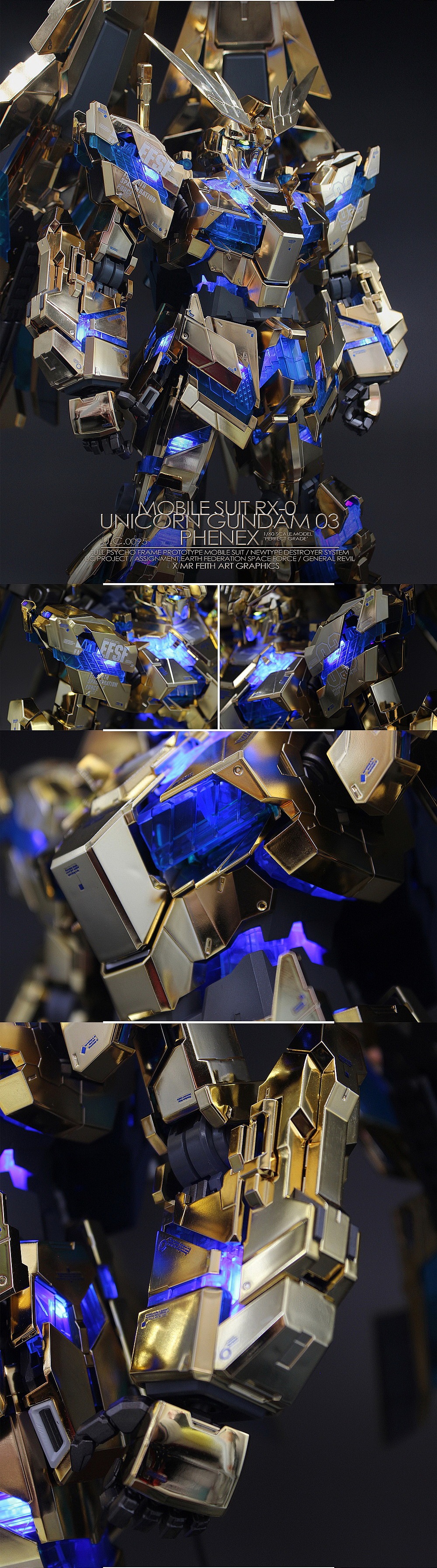 PG RX-0 Unicorn Gundam独角兽3号机 Phenex. No3410b（图ZOTk2MDYwNjA=） - 手办/模玩 - 站酷设计师Mr_Feith原创素材 - 站酷ZCOOL