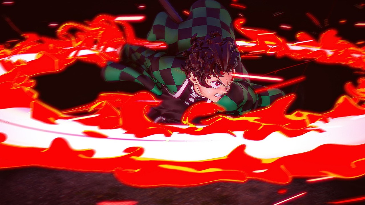 3D制作鬼灭之刃炭治郎（图ZMjIyNzM4MjYw） - 动画/影视 - 站酷设计师xiao_D原创素材 - 站酷ZCOOL