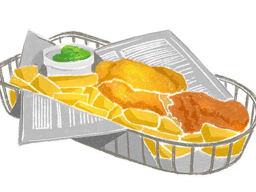 Soilen / 一组食物小插画