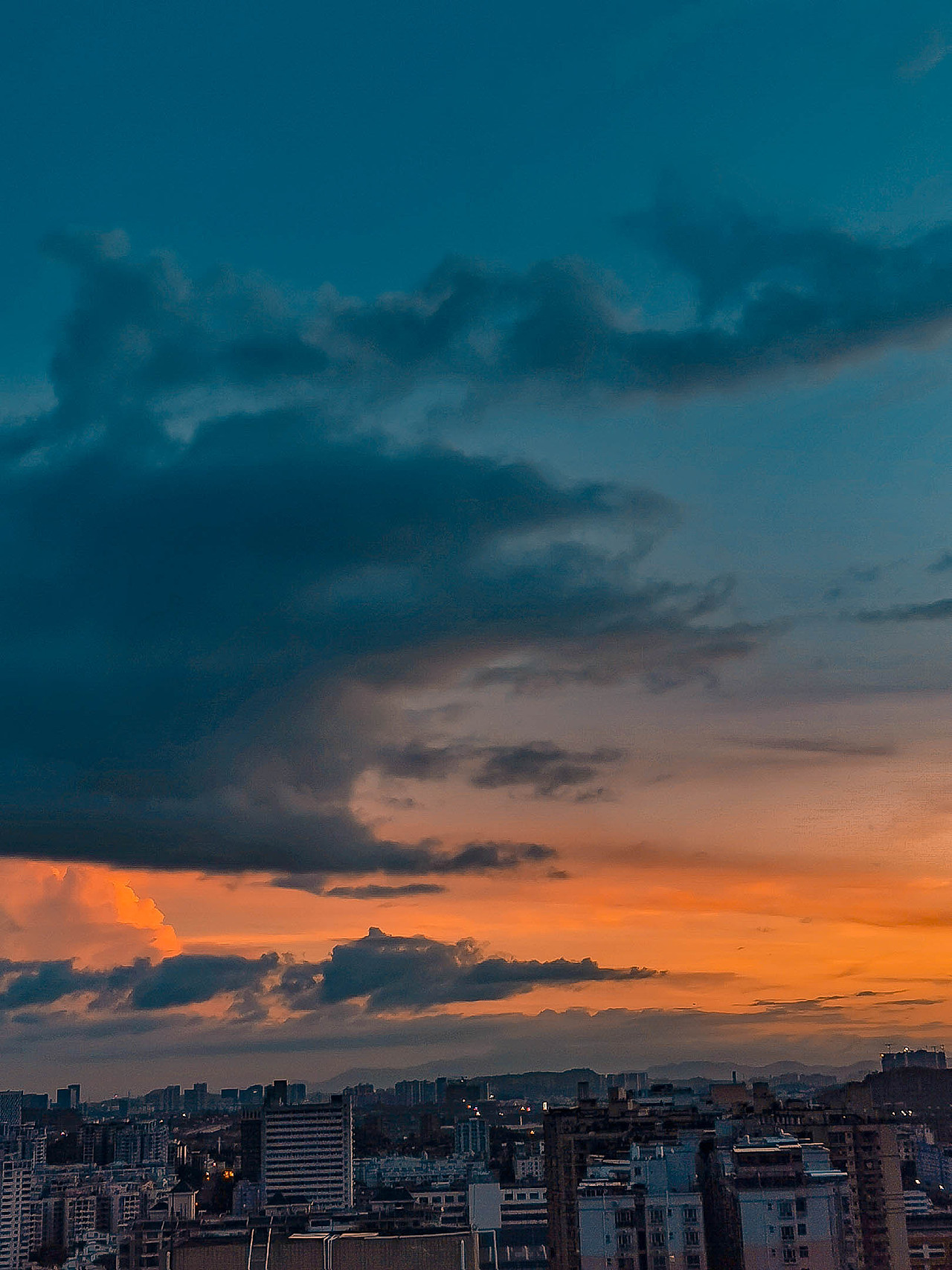 楼顶上的夕阳（图ZMjUwMTk2Mzg0） - 风光摄影 - 站酷设计师寒尽影原创素材 - 站酷ZCOOL