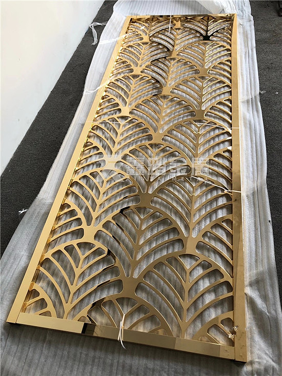 仿金工艺欧式k金镂空雕花屏风铝板雕刻花格款式无限制