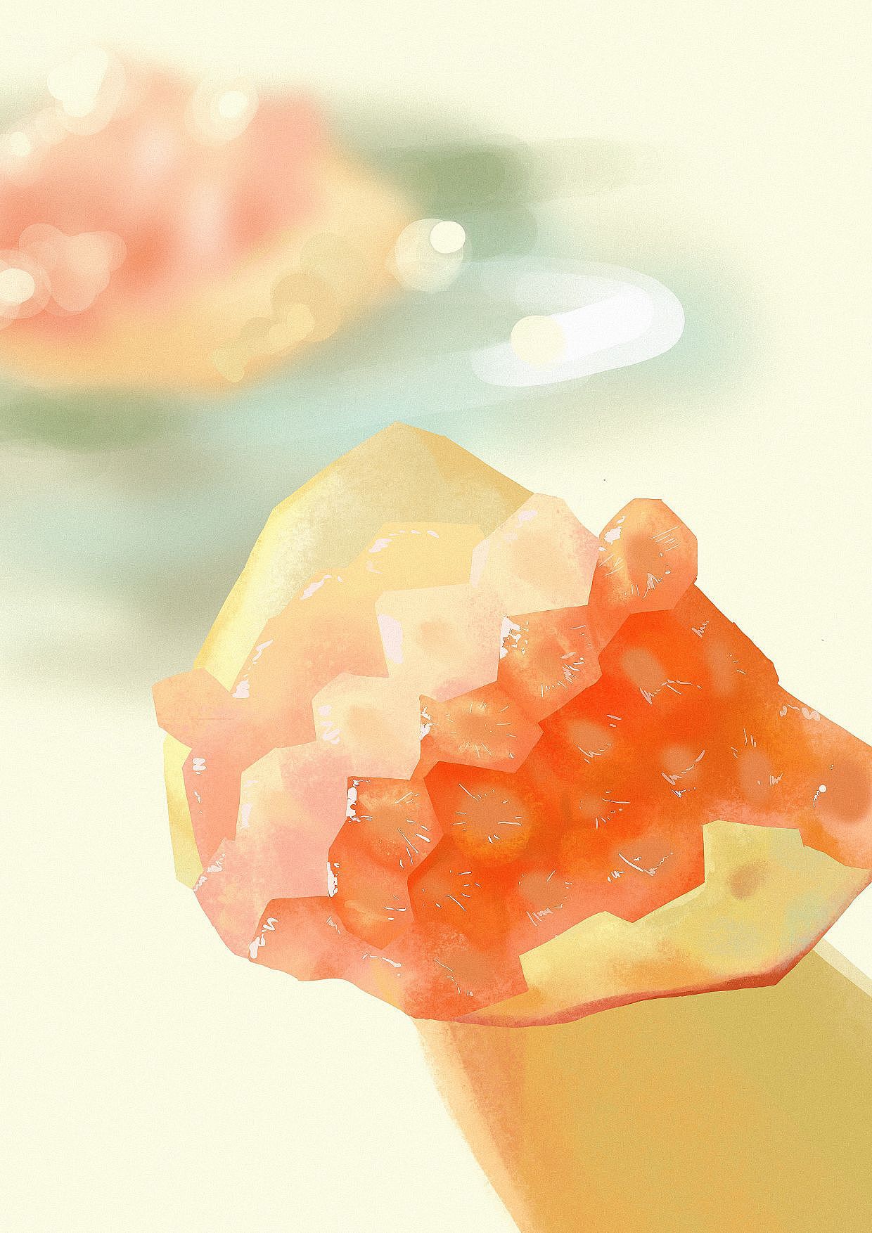 二月插画练习汇总（图ZMzMyMzczODU2） - 绘本 - 站酷设计师窝软橘原创素材 - 站酷ZCOOL