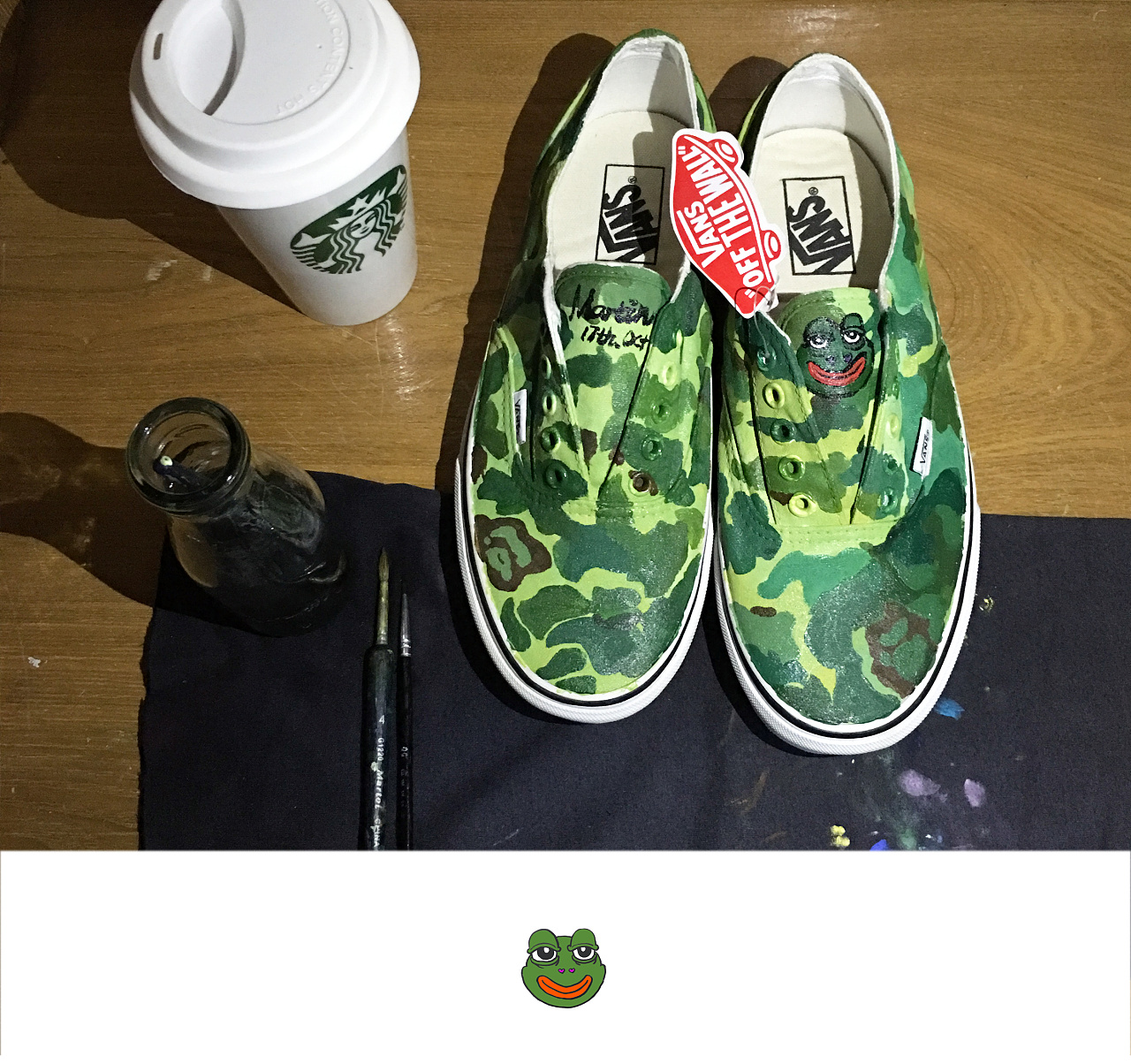 手绘vans一年汇总都是独一无二