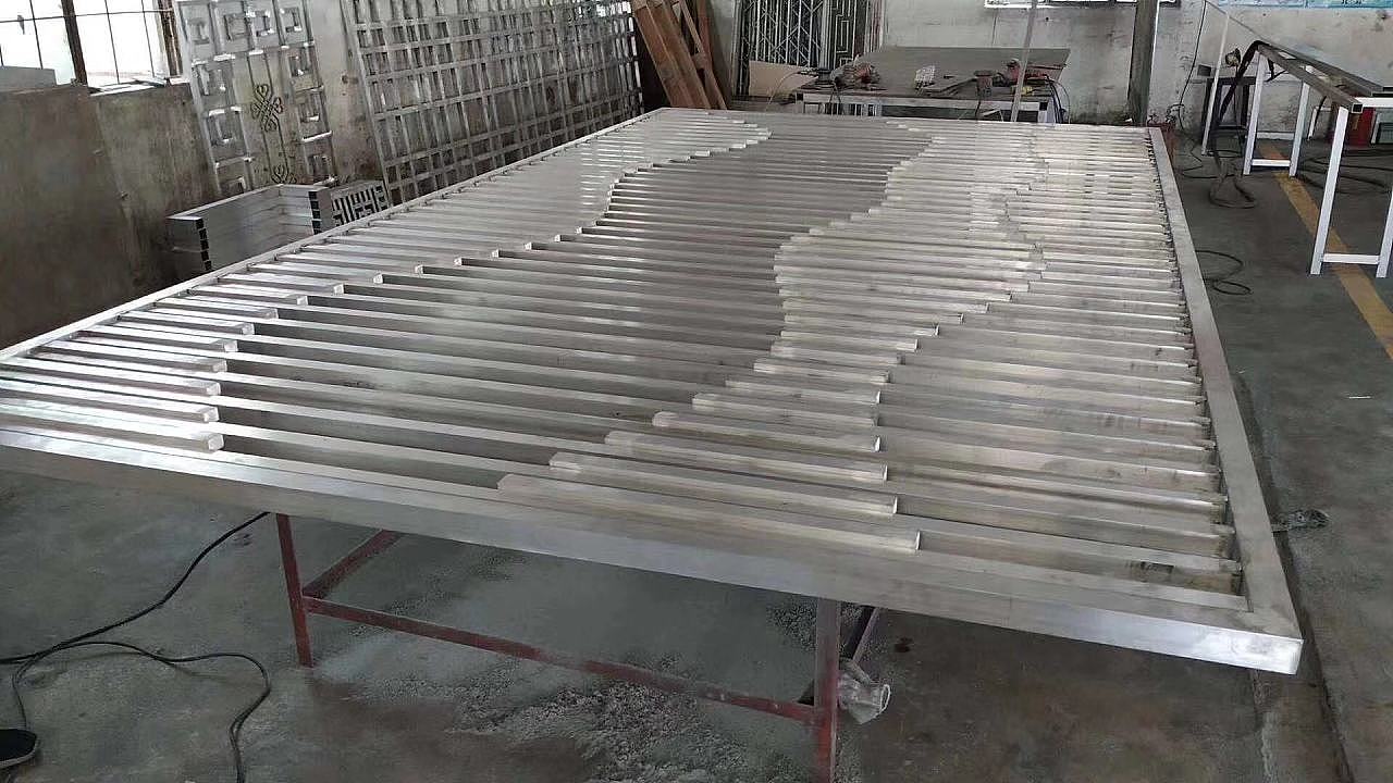 为这款售楼部不锈钢背景墙山峦屏风装饰打满分（图ZMjE3Njg2MTI4） - 景观设计 - 站酷设计师金属制品专家原创素材 - 站酷ZCOOL