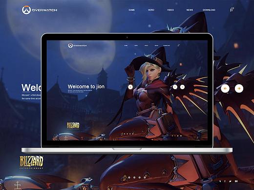 Web－守望先锋（个人主页-ZMjg1MzcwOTI=） - 游戏/娱乐 - 站酷设计师红茶vs咖啡原创素材 - 站酷ZCOOL