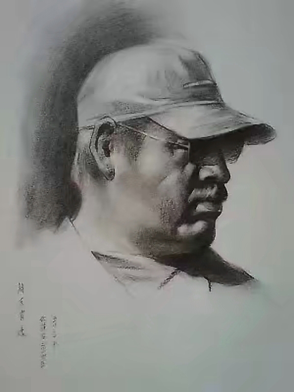 阿杜手绘阿杜速写大师速写人体速写肖像画速写艺术速写