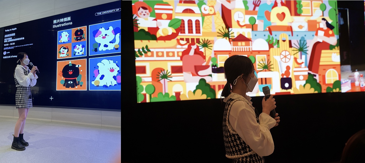 【珍珠】品牌设计概念 × 苹果TODAY AT APPLE 分享会(图ZMjc5NTYwNDA4) - IP形象 - 站酷设计师y园糖原创素材 - 站酷ZCOOL
