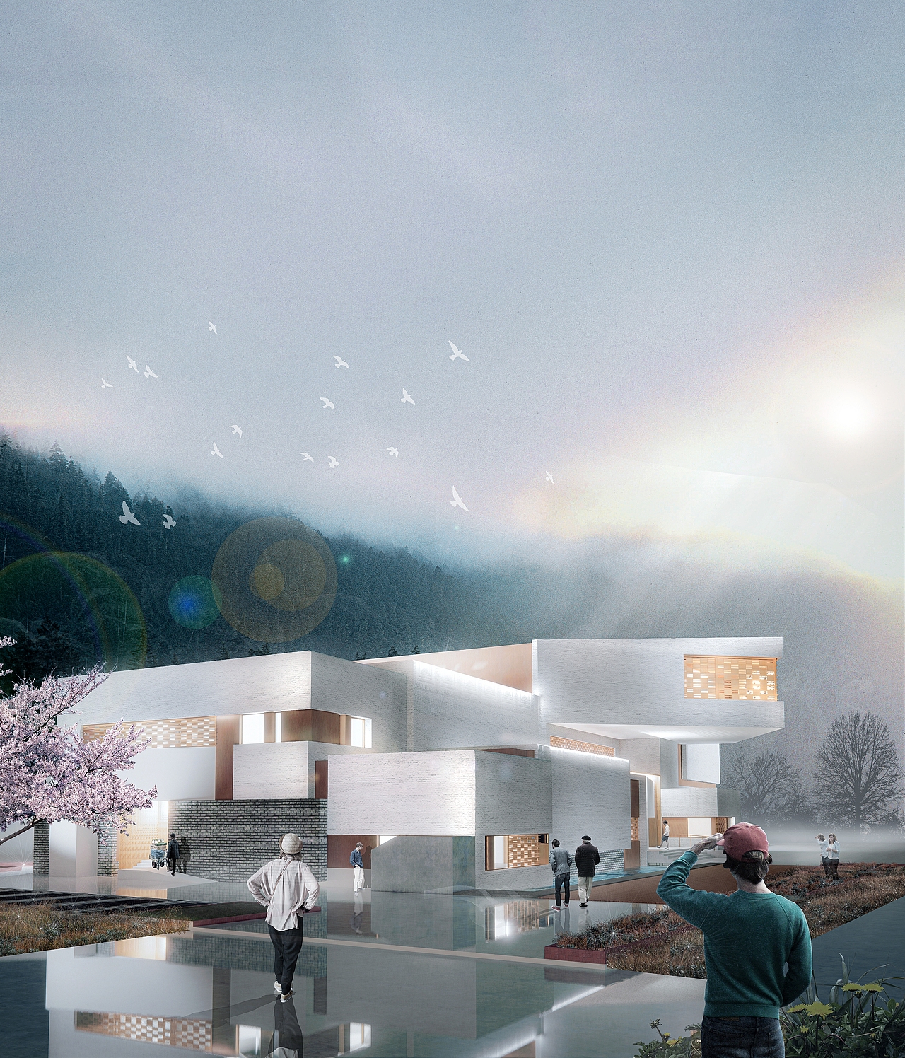 建筑学大三年级民俗博物馆设计（图ZMjgzODExNTg4） - 建筑设计 - 站酷设计师吴琨原创素材 - 站酷ZCOOL