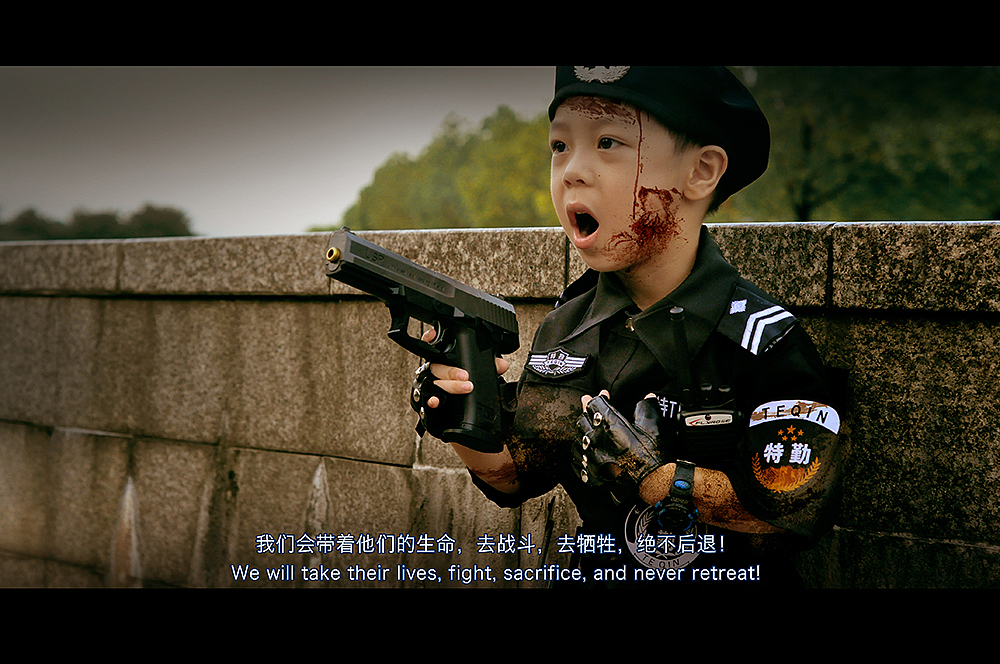 4岁小特警牺牲全过程