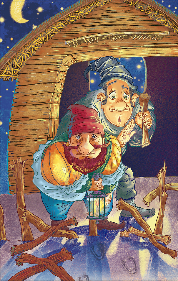 猎人笔记插画配图